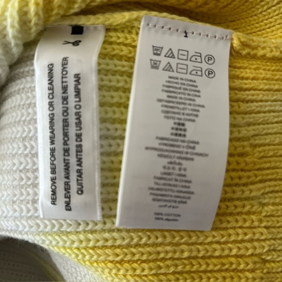 Michael Kors Tie Dye Supima Cotton Sweater Medium EUC - Picture 9 of 9